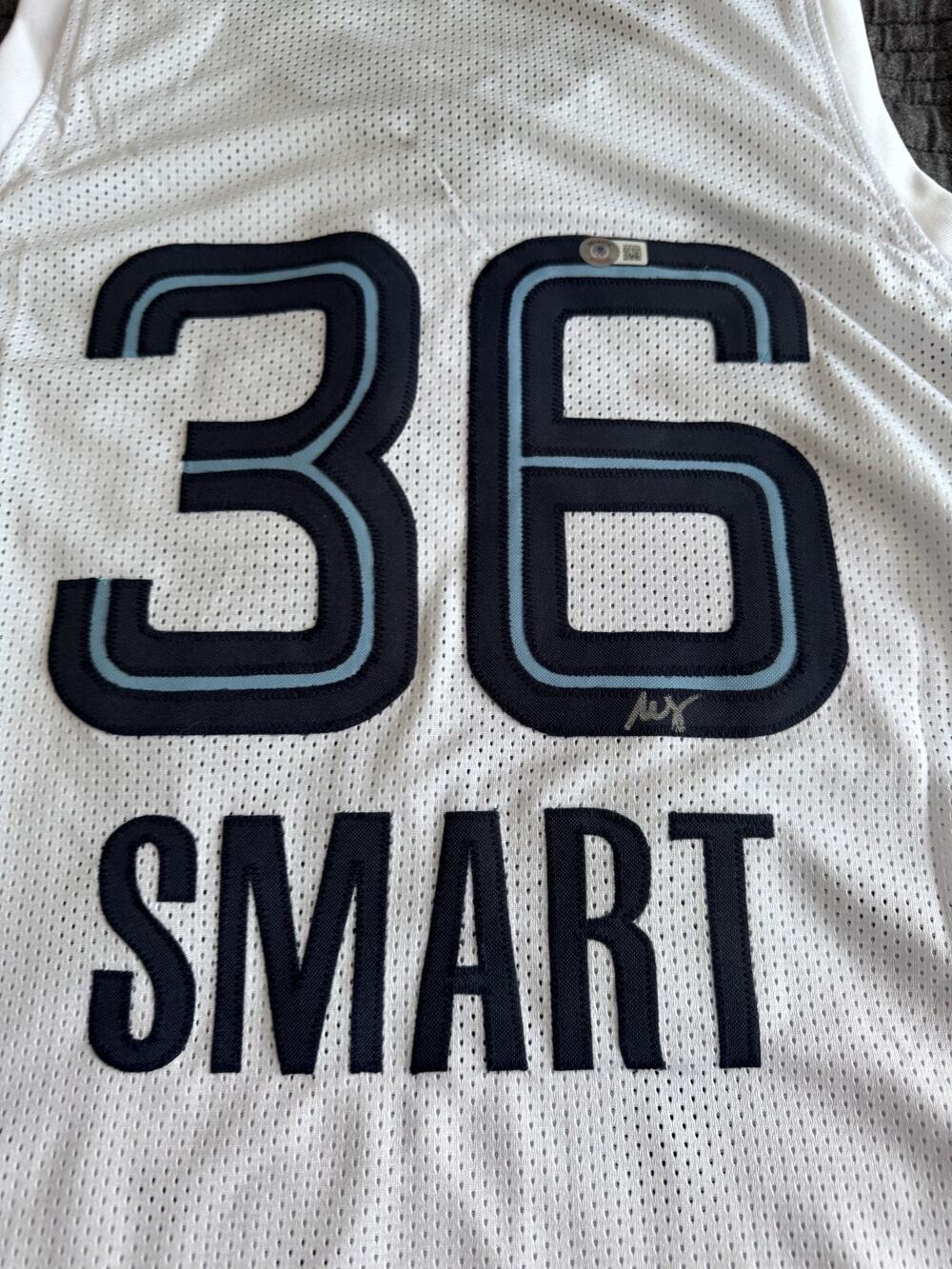 Marcus Smart NBA Memphis Grizzlies Autographed Signed Custom Jersey BAS COA